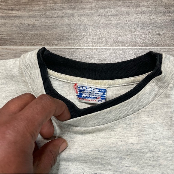 Vintage Duke Blue Devils T Shirt Double Sleeve - Picture 8 of 9